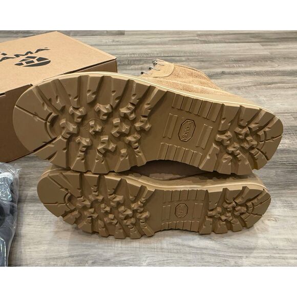 ALTAMA Men Military Boots with Bootie Liners Tan Combat Cold Weather Sz 13R NWT - Picture 4 of 10